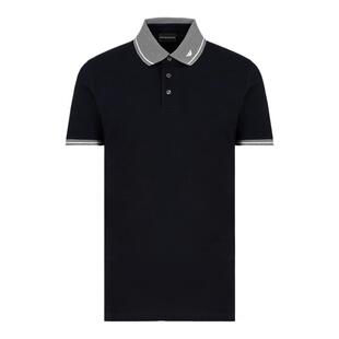 ARMANI 新款 EMPORIO 阿玛尼夏季 男珠地全棉三粒扣翻领短袖 Polo衫