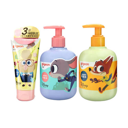 贝亲男童女孩3岁6岁大童洗发水