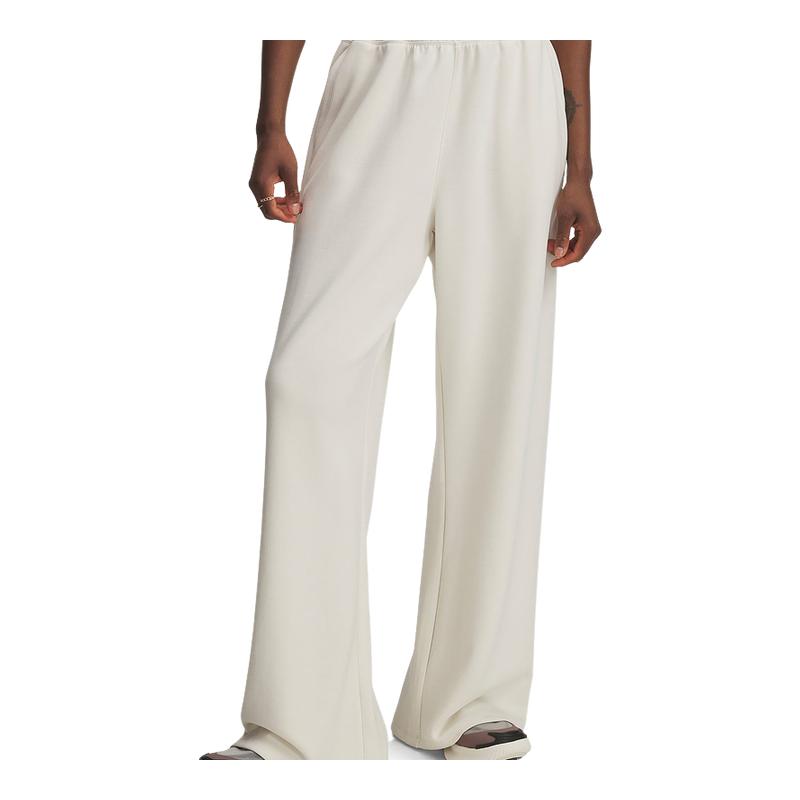 安德玛秋冬Meridian女子宽松阔腿裤针织休闲运动长裤6004003-279