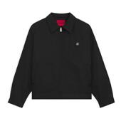 直身版 秋冬款 型 HUGO雨果 男士 堆叠风徽标装 饰夹克