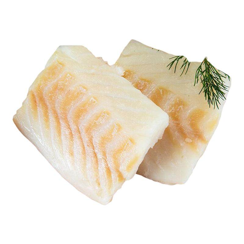 大西洋真鳕鱼新鲜辅食宝宝鱼块鱼排冷冻深海鱼片送婴儿辅食谱200g