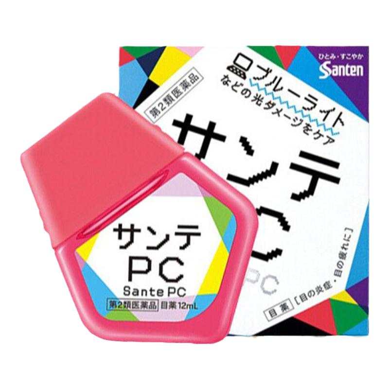 日本参天PC眼药水12ml电脑手机蓝光专用滴眼液缓解眼视疲劳滴眼液