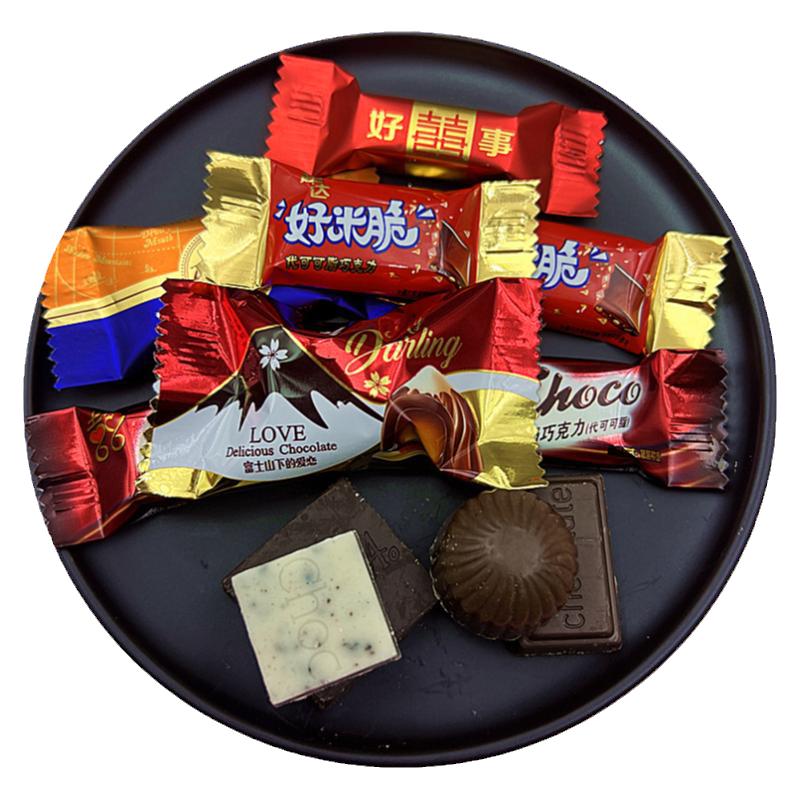 混合多种混装巧克力办公休闲零食