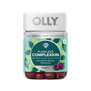 临期 OLLY肌肤去瑕清透焕亮祛痘内调焕亮美肌保健品 百亿补贴
