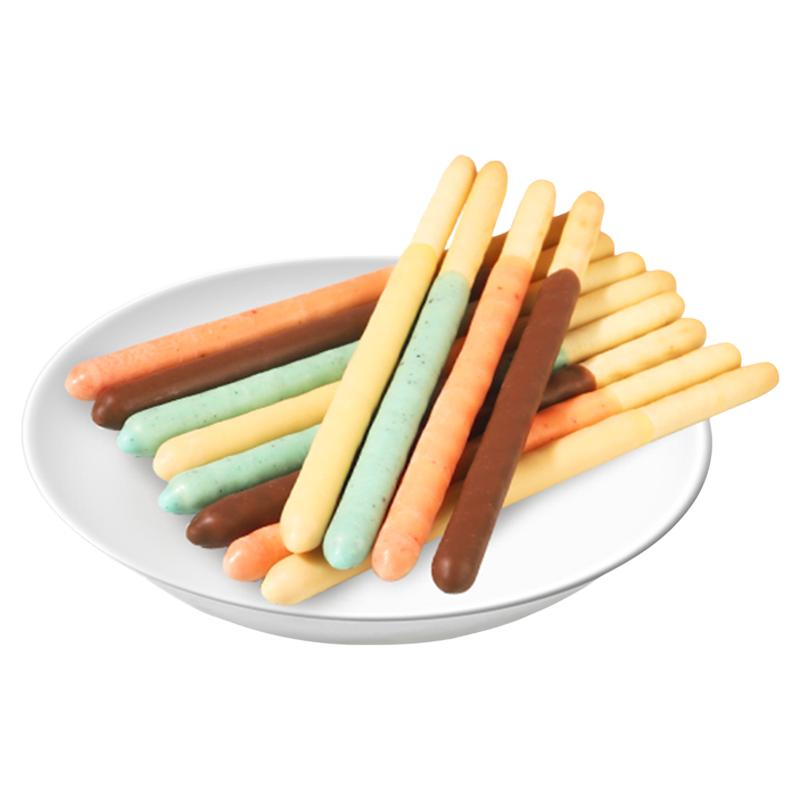 奶龙涂层饼干棒网红巧克力饼干