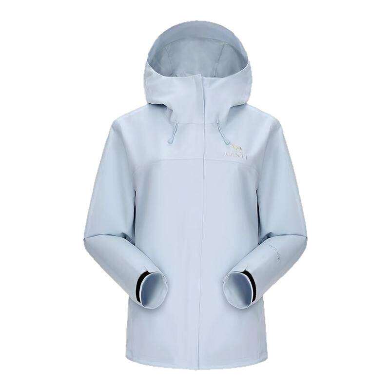 骆驼女装冲锋衣外套小个子春秋2026户外防水防风夹克连帽休闲外套