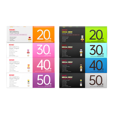 GNC健安喜男女每日营养包维生素