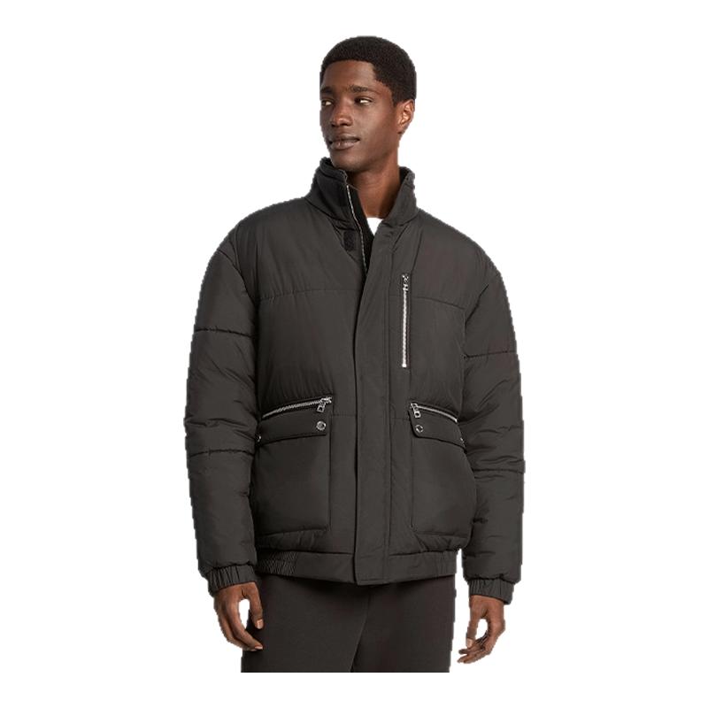 【两件折上折】MICHAEL KORS MK 男士拉链工装风棉服外套