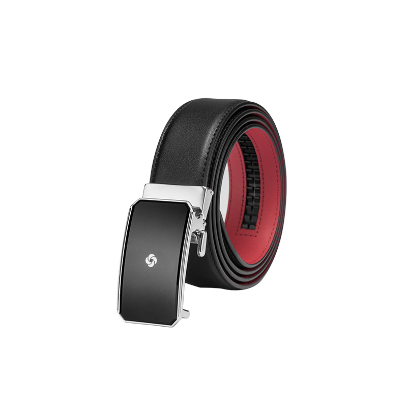 Samsonite新秀丽皮带自动扣男款时尚商务腰带年轻潮流裤带送礼NQ1