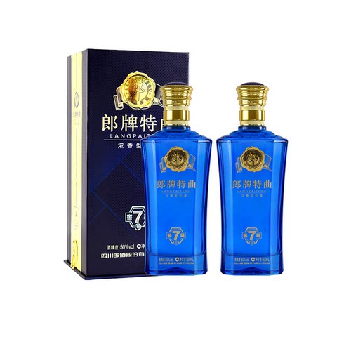 郎酒郎牌特曲窖藏7号50度浓香型白酒500ml纯粮酿造宴请送礼自饮