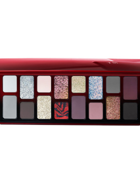 千妍16色浮生玩妆眼影盘玩色cos红色舞台烟熏彩妆多色系固体唇蜜