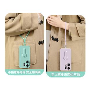 横竖双用支架适用一加15手机壳新款 可背全包防摔硅胶女外软 ACE6保护套13高级感ace3v腕带手绳2斜挎长5竞速版