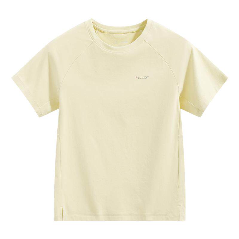 伯希和儿童速干T恤26夏季新款抗菌防晒男女童轻薄透气运动短袖