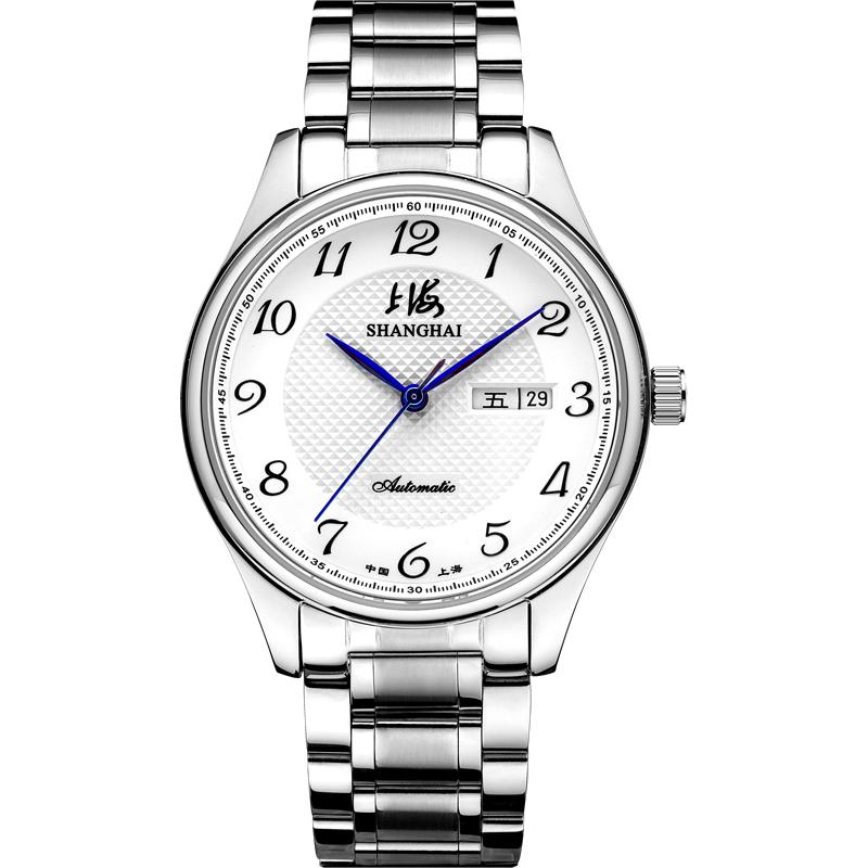 国产腕表 情侣款 简约 日历星期