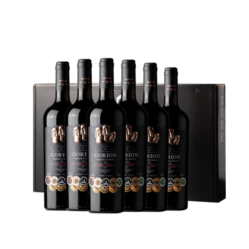红酒整箱买一箱送一箱智利进口官方正品14度干红葡萄酒旗舰店正品