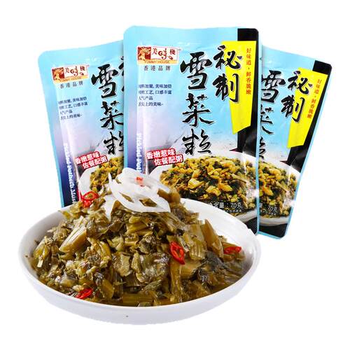 美味栈爽口榨菜香港榨菜