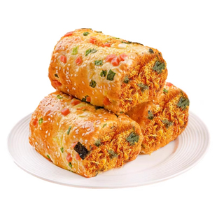 香葱肉松面包卷整箱夹心糕点熬夜代餐解馋充饥饱腹休闲食品小零食