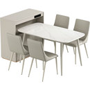 林氏家居餐边柜家用储物柜可伸缩边柜靠墙柜子置物柜吧台柜墙边柜