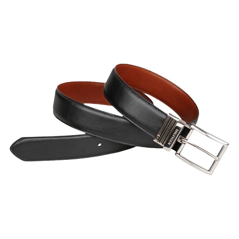 TOMMYHILFIGER男士真皮针扣皮带