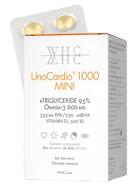 【自营】WHC小金蛋鱼油rTG结构95%高纯度补脑记忆力60粒青少年