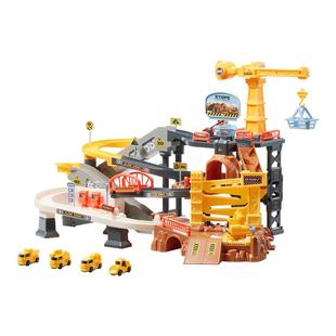 babycare玩具工程轨道车停车场小火车闯关3-6岁儿童益智新年礼物