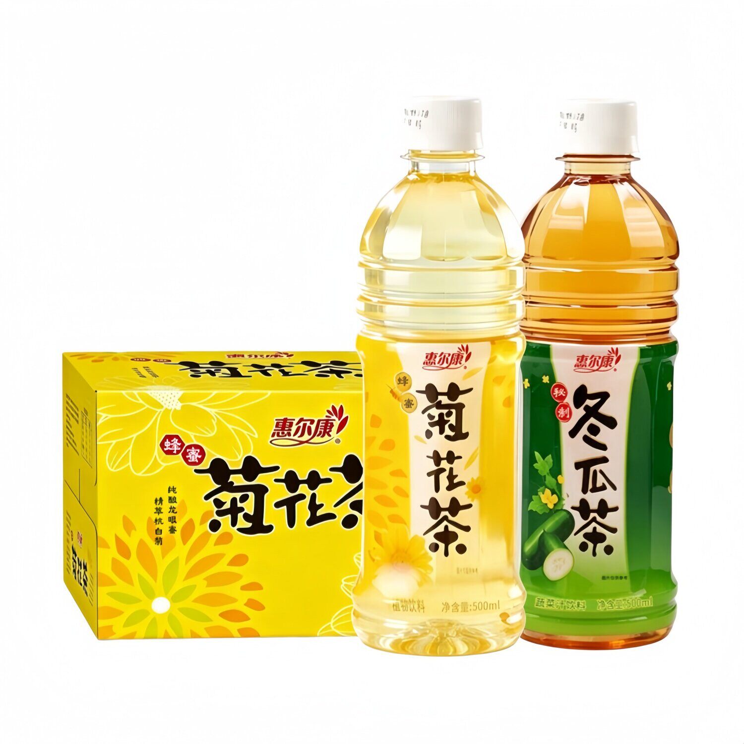 惠尔康冬瓜茶菊花茶500ml*15瓶