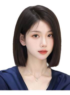 【干练一刀切】自然隐形短发假发