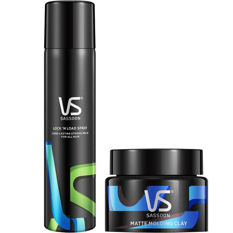 vs沙宣定型喷雾男士女发胶干发蜡泥膏啫喱水清香自然官方网正品牌