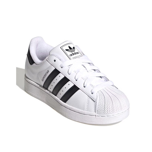adidas/阿迪达斯Superstar2 经典贝壳头低帮黑白休闲板鞋JH9976