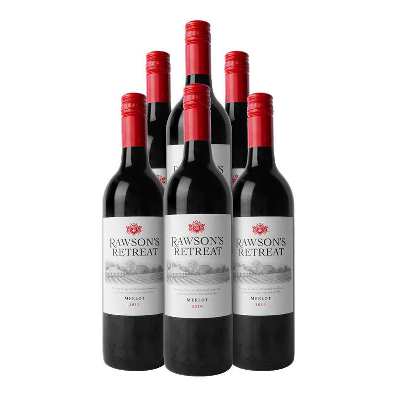 洛神山庄设拉子赤霞珠干红葡萄酒澳洲进口750ml宴请6瓶装混酿红酒