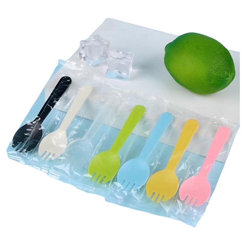 蛋糕冰淇淋叉勺商用加厚沙拉甜品