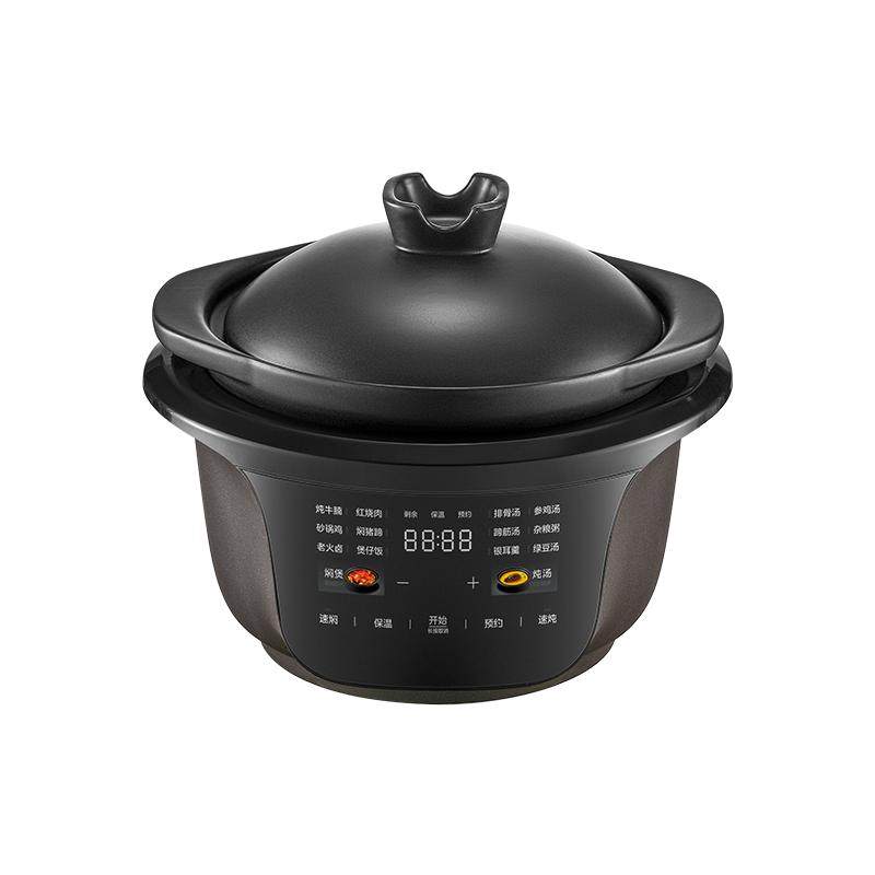 美的全自动富硒紫砂土陶瓷锅全能2026新款电砂炖煲汤锅家用多功能