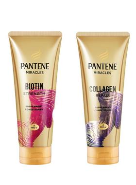 【无需上】潘婷三分钟奇迹黑色蛋白矫正发膜柔顺滑发丝修复干枯