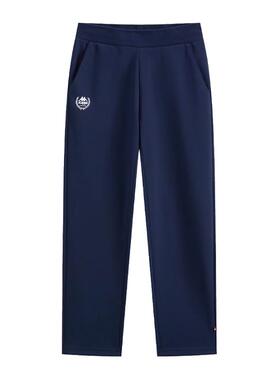 Kappa卡帕女裤2025秋季新款运动休闲简约百搭针织长裤K0F62AK31