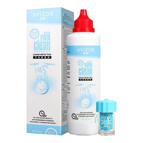 优卓avizor优可伶双氧水护理液225ml硬性RGP角膜塑形镜ok镜眼镜hm