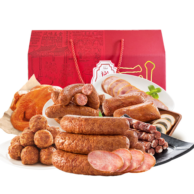 道台府哈尔滨红肠熟食礼盒
