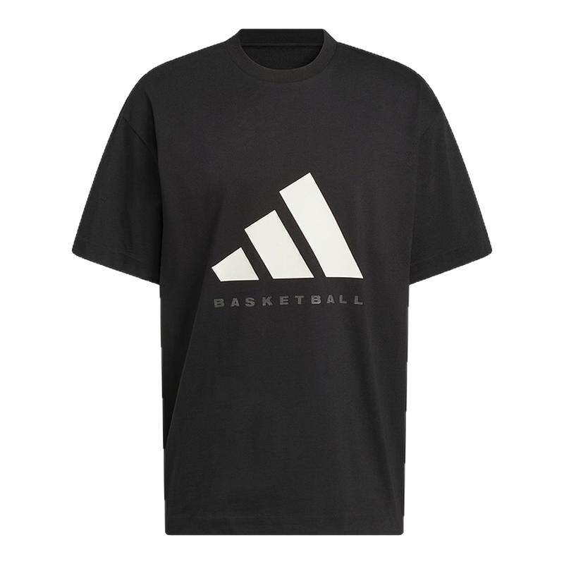 adidas阿迪达斯男女篮球运动服半袖休闲舒适圆领短袖T恤KB7560