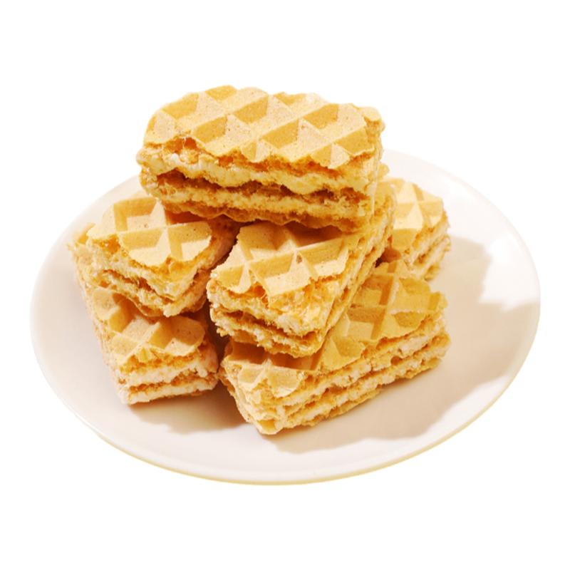 心迪妈妈儿童威化小饼干添加小麦粉儿童健康零食口感酥脆威化饼干