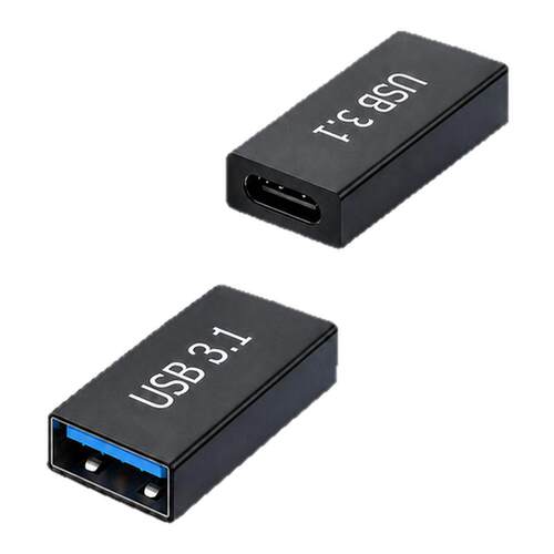 Type-C转USB3.1母转接头10Gbps快充15W高速传输便携手机平板通用高速传输USB转换插头小巧