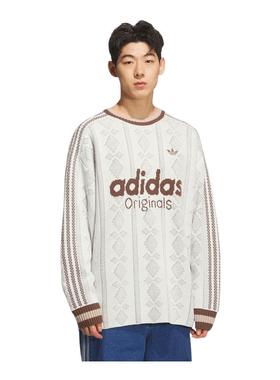 adidas阿迪达斯三叶草男子RS U SWEATER毛衣圆领套头衫KS5956