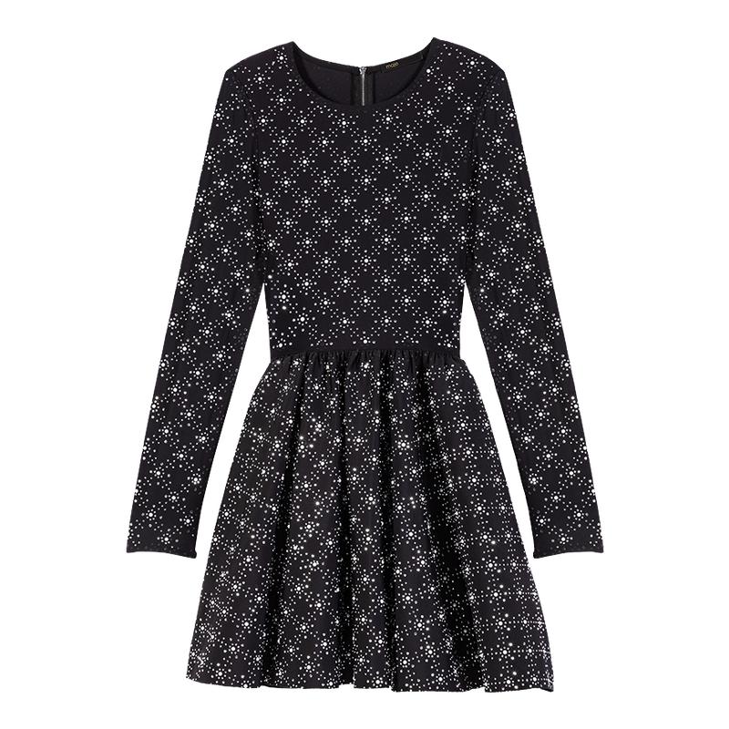 时尚仿钻装饰点缀 气质收腰短款款式