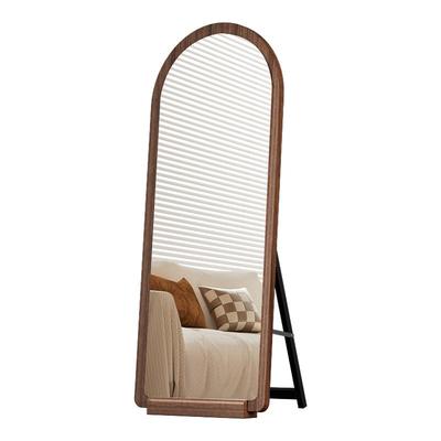 中古全身镜落地镜家用轻奢高级镜子可挂墙穿衣镜女生衣帽间试衣镜