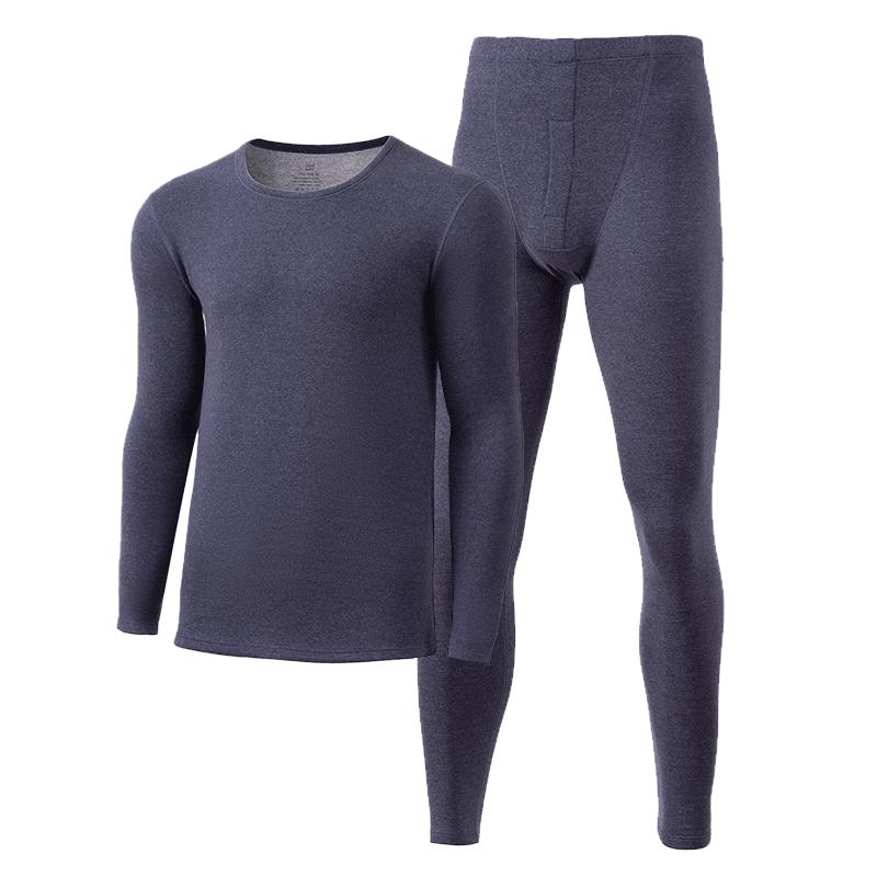 猫人加绒加厚恒温发热保暖套装