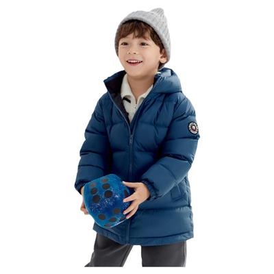巴拉巴拉男童羽绒服中长款加厚冬