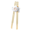 贝肽斯儿童筷子虎口训练筷2-6岁宝宝专用学习筷辅助幼儿练习餐具