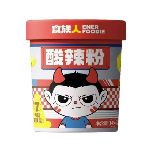 【李佳琦直播间零食节】食族人骨汤豌豆酸辣粉贡菜砂锅米线火锅粉