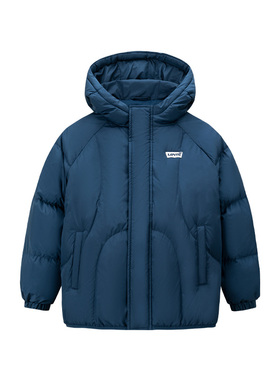 【新年红色防泼水】李维斯童装儿童羽绒服男童女童外套冬季保暖服