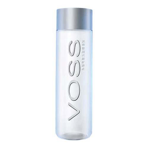VOSS芙丝330ml*24瓶饮用天然矿泉水弱碱性水高端整箱瓶装大瓶健身