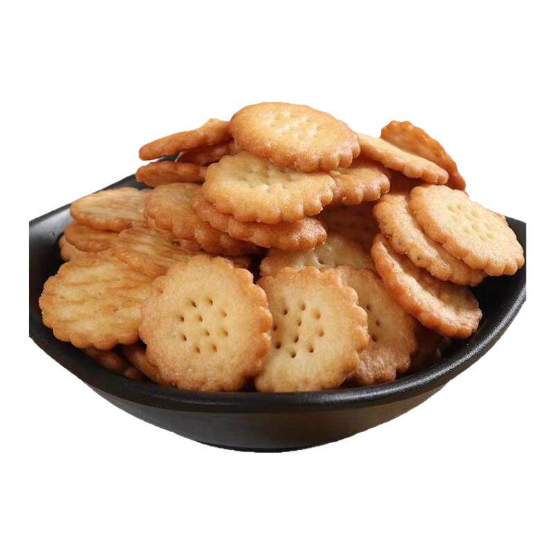 日式小圆饼干整箱网红海盐味