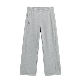 舒适直筒针织长裤 Kappa卡帕女裤 百搭时尚 新款 K0F82AK86 2025冬季